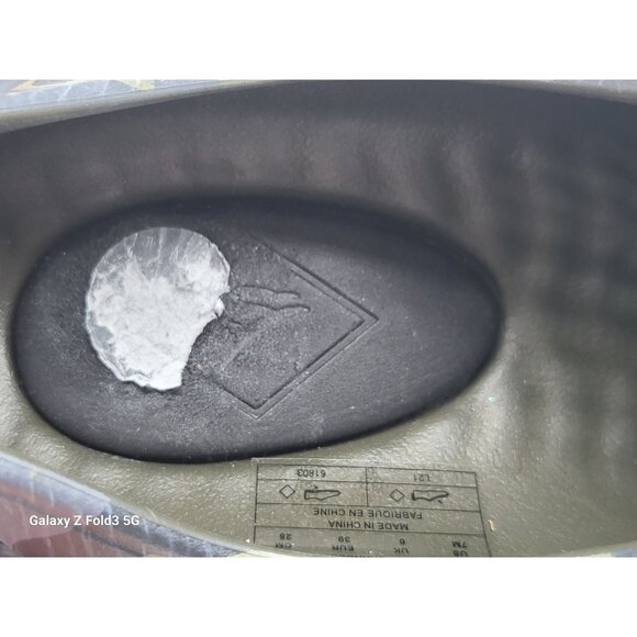 Sperry Water Strider Clog Mens Olive Green Camo Sandal Slip On Comfort Size 7 - Picture 10 of 10